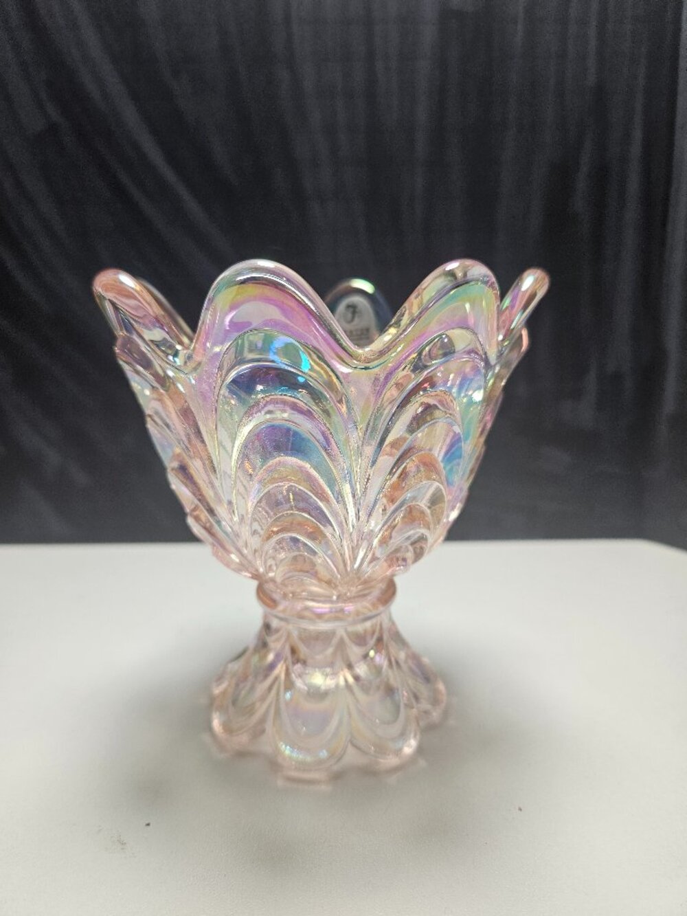 Fenton Candle Holder